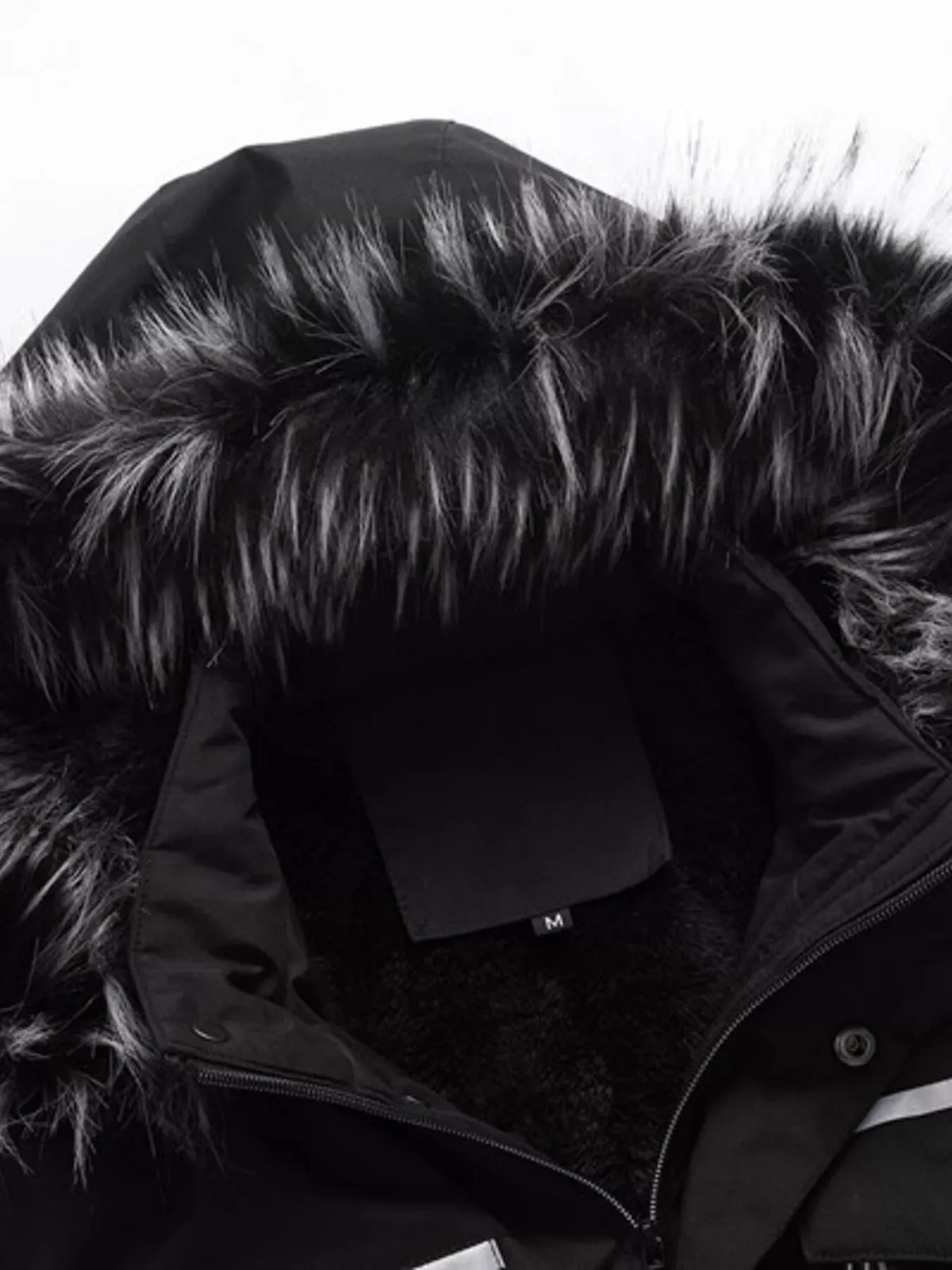 Men's Hooded Winter Parka Coat — photo 7