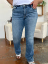 Judy Blue Addison Mid-Rise Waist Straight Jeans — product view 8