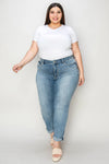 Judy Blue Sawyer Cuffed Hem Slim Jeans — product view 8