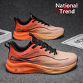 Men's Breathable Casual Running Sneakers | Lace-Up Low-Top Shoes