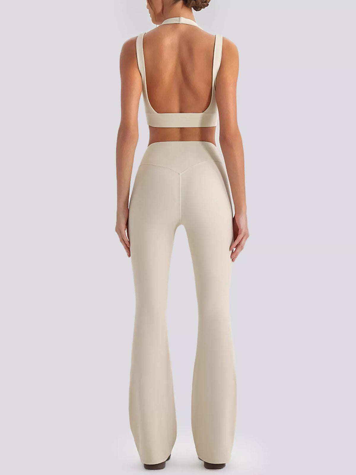 Seamless V-Neck Tank & Leggings Active Set