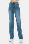 Judy Blue Blake Tummy-Control Cutoff-Hem Straight Jeans — product view 8