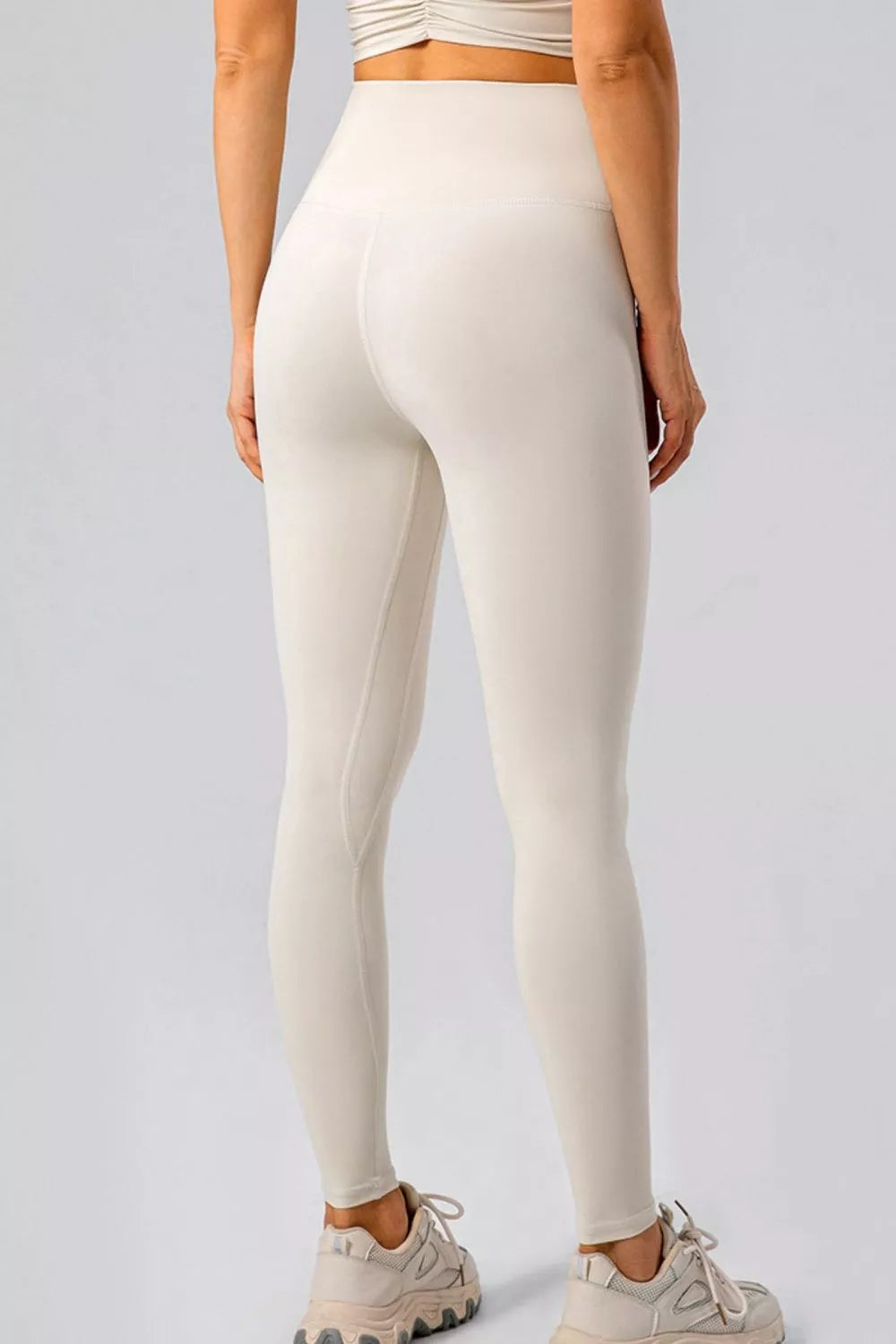 High-Waisted Stretch Seamless Active Leggings