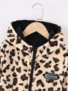 Scout Club Hooded Leopard Lined Warm Jacket — product view 6