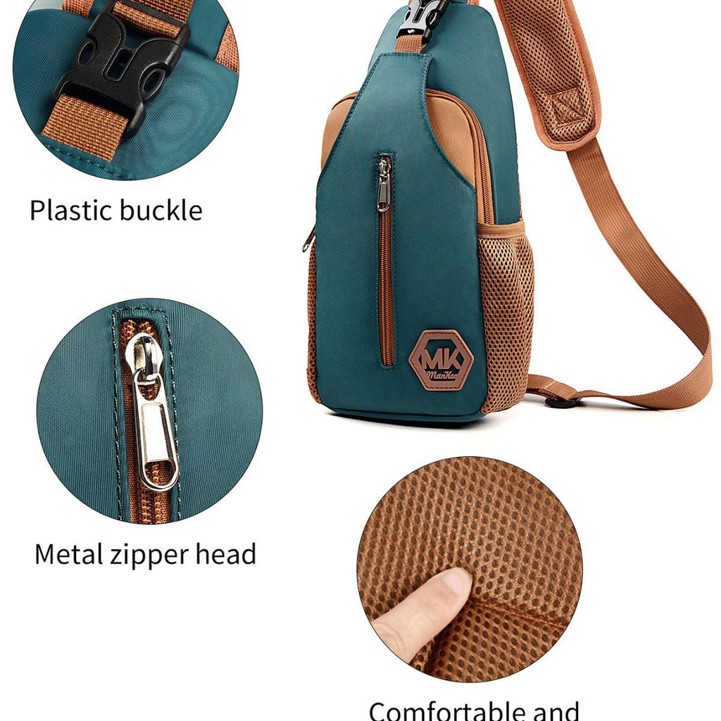 Korean-style Wear-Resistant Crossbody Chest Pack Bag