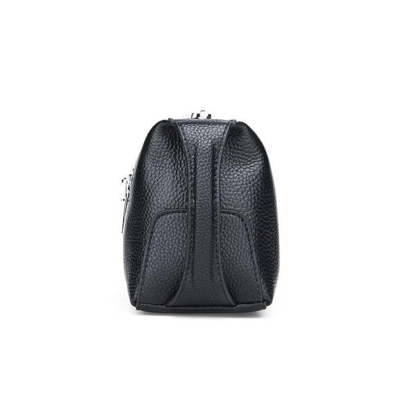 Men's Genuine Cowhide Leather Bag – Waterproof Business Commuter Bag
