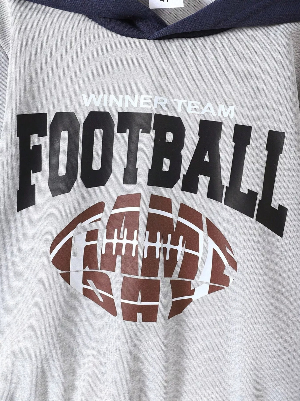 Storybook Football Graphic Hoodie & Pants Set