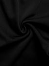 Bow-detail one-shoulder belted wide-leg jumpsuit