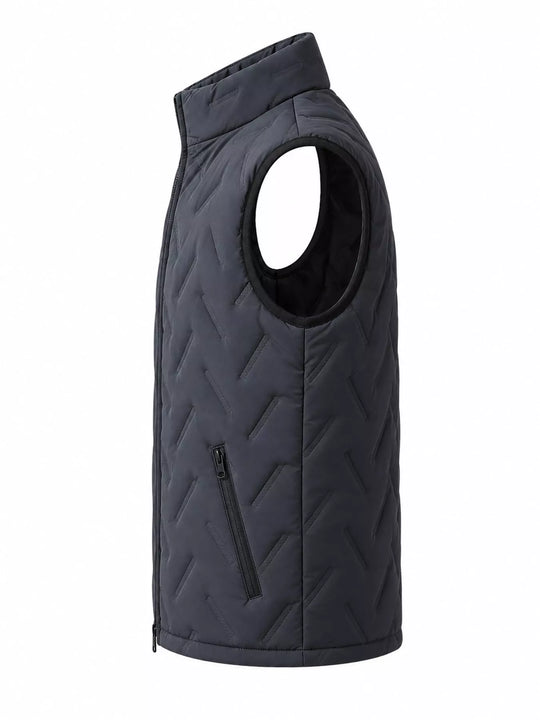 Another view: Men's Thermal Quilted Zip-Up Vest, S–7XL