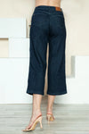Judy Blue Sawyer Side Seam Braid Detail Crop Wide-Leg Jeans — product view 2