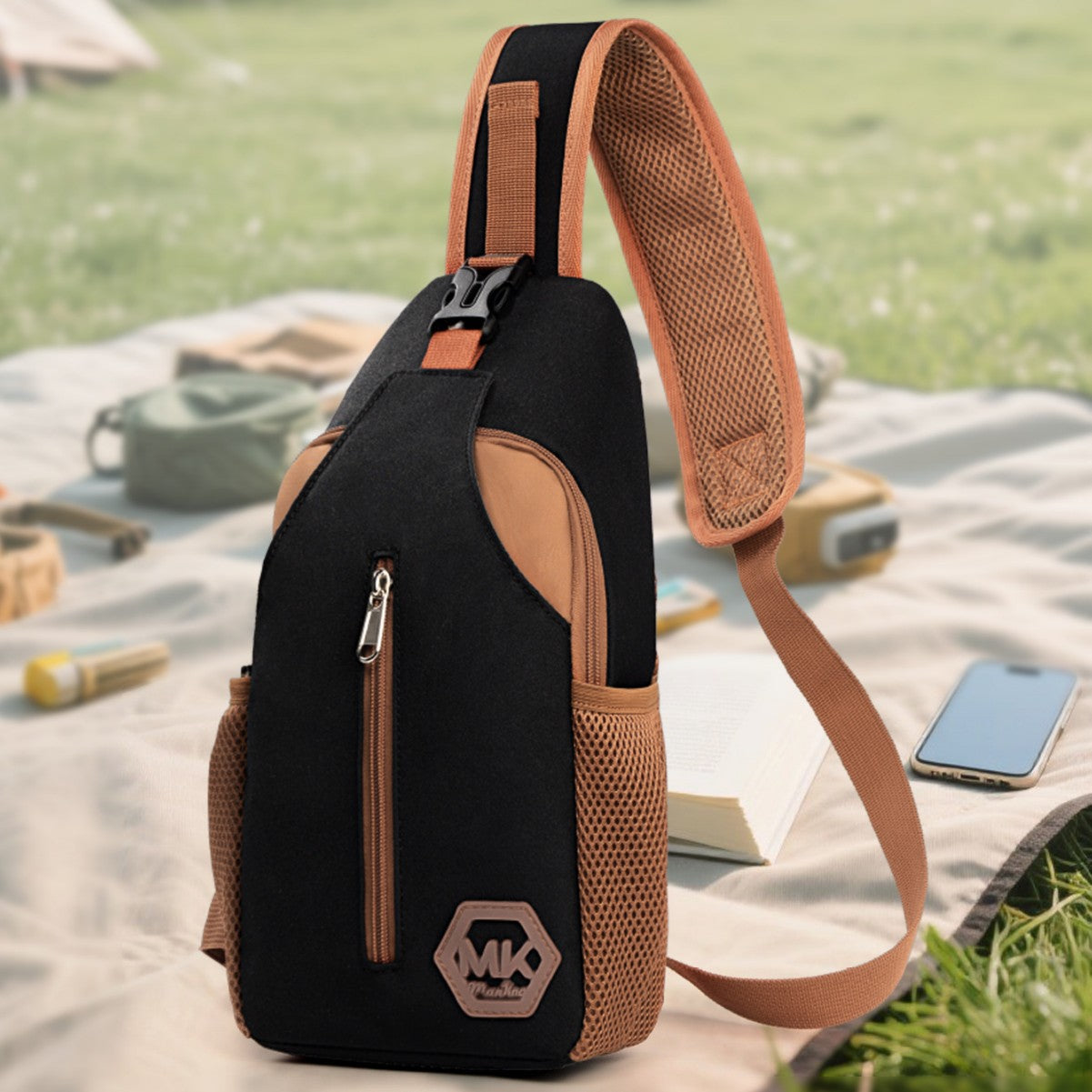Korean-style Wear-Resistant Crossbody Chest Pack Bag
