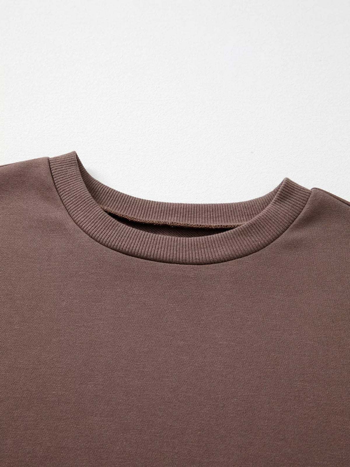 Color-Block Drop-Shoulder Sweatshirt