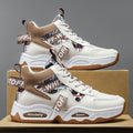 Men's Dad Sneakers Casual Sporty Autumn Footwear - Comfortable Lace-Up Athletic Shoes
