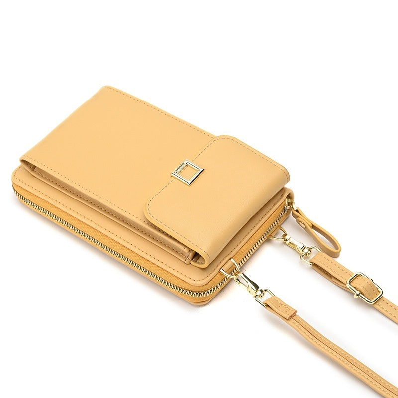 Women's Crossbody Bag - Multi-Functional Phone Shoulder Bag with Adjustable Strap