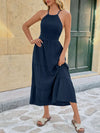 Marais Tie Back Tiered Midi Dress — product view 4