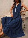 Liora Sleeveless Tiered Ruffle Hem Dress — product view 2