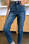 Judy Blue Sloane Tummy-Control High-Rise Slim Jeans — product view 7