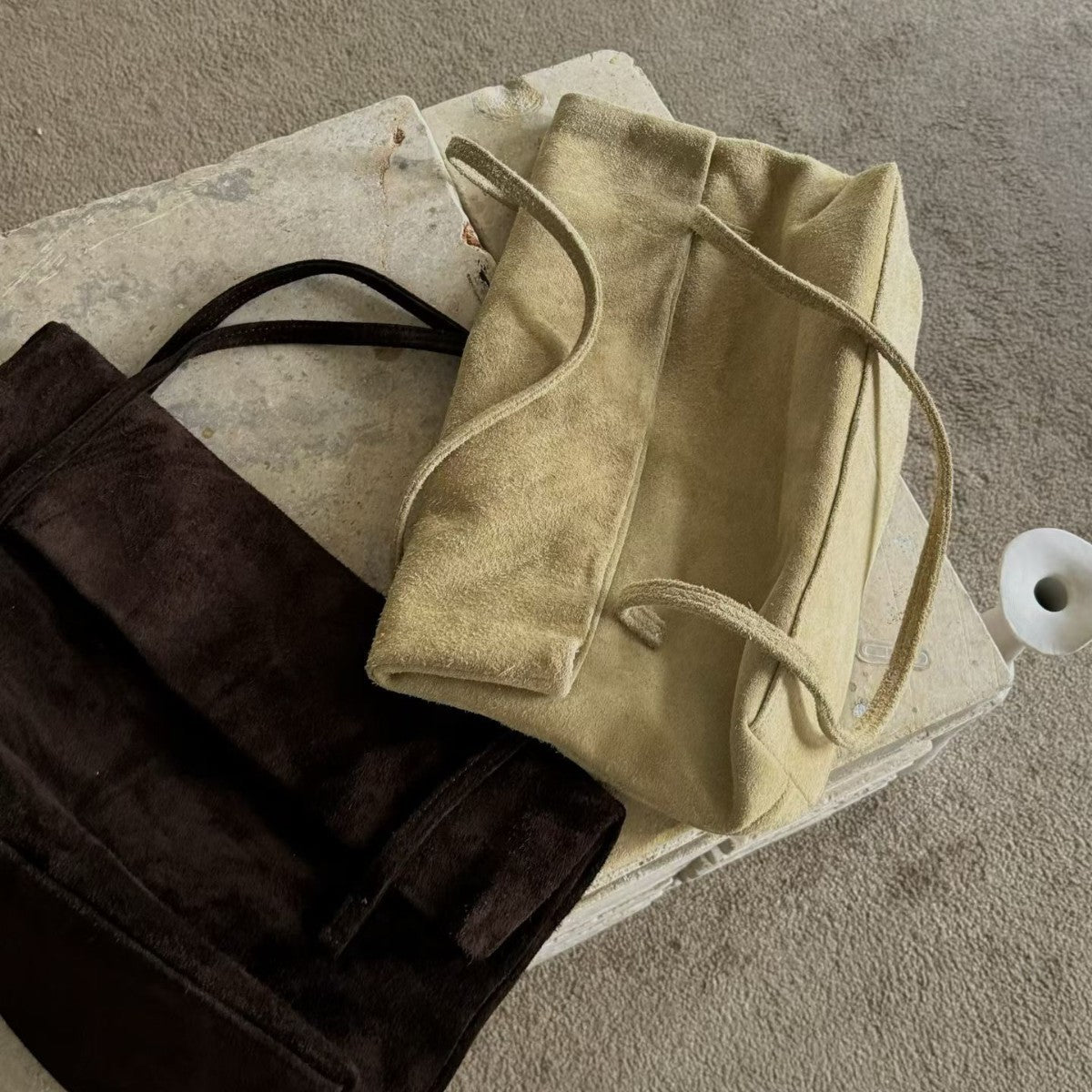 Women's Genuine Leather Shoulder Bag | Large Capacity Structured Handbag – Cowhide
