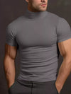 Mode Stretch Mock-Neck Tee — color or detail view 3