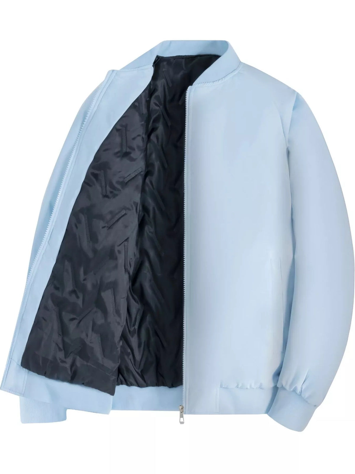 Men's Thermal Zip-Up Jacket with Pockets, M–5XL — photo 25