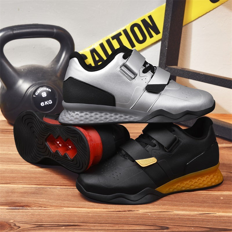 Professional Weightlifting & Deadlift Shoes for Men and Women – Indoor Gym Training Shoes