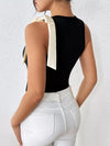 Vesper Bow Detail Sleeveless Bodysuit — product view 5