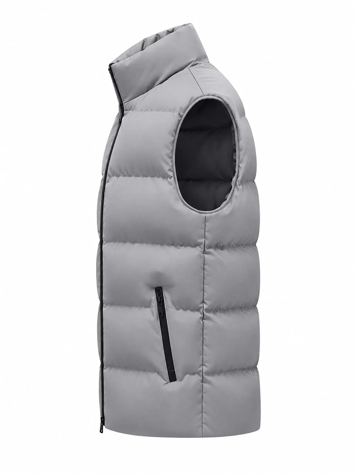 Men's Lightweight Zip-Up Puffer Vest — photo 6