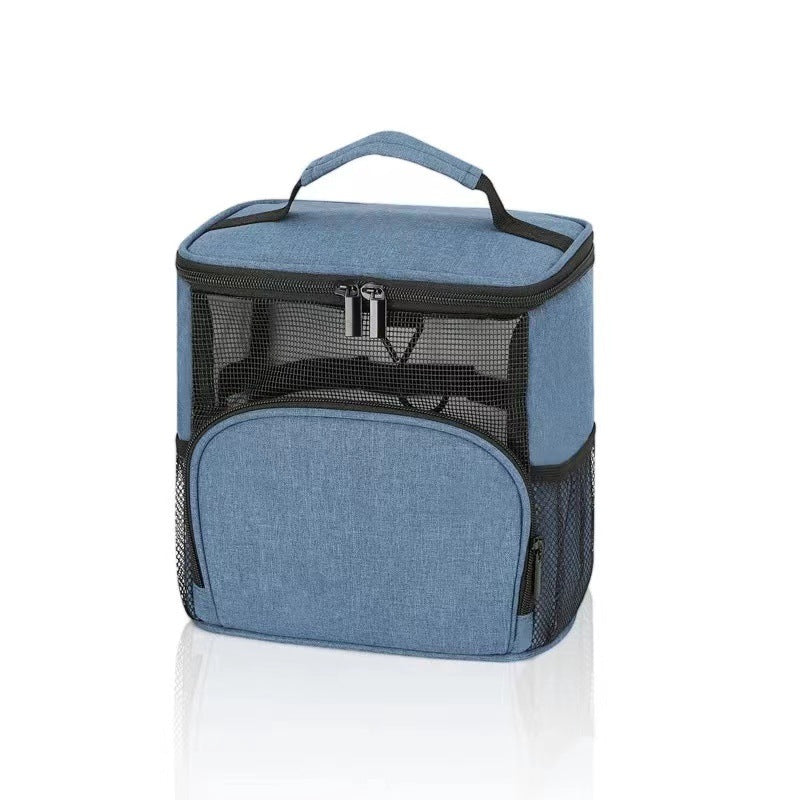 Portable Hanging Large-Capacity Toiletry Bag for Travel – Oxford Cloth Organizer
