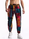 Mosaic Drawstring Statement Trousers — color or detail view 11