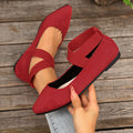 Women's Plus Size Casual Loafers - Comfortable Slip-On Dress Shoes