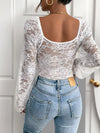Liora Lace Long-Sleeve Bodysuit — product view 11
