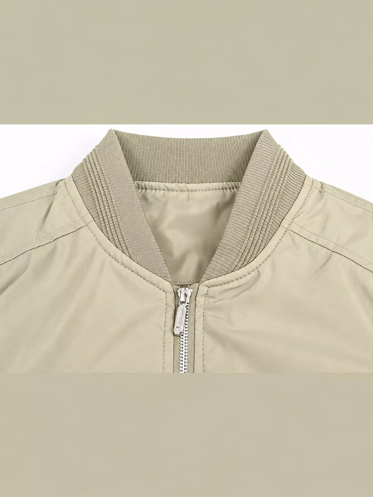 Men's Lightweight Bomber Jacket with Sleeve Pocket — photo 38