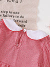 Little Orbit Gingham 'LOVE' Top and Shorts Set — product view 5
