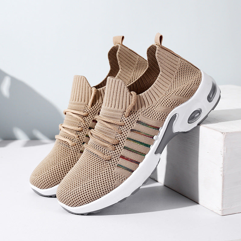 Women's Breathable Lightweight Mesh Sneakers | Casual Slip-On Shoes