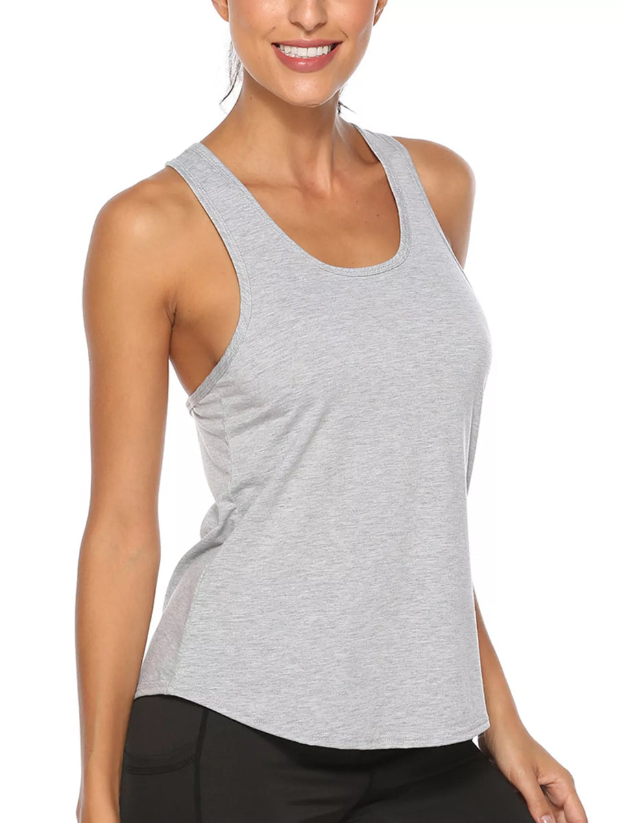 Lightweight Crisscross Active Tank Top