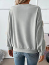 Isla Bow-Detail Sleeve Crewneck Sweatshirt — product view 10