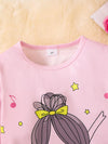 Little Orbit Graphic Long-Sleeve Top and Pants Set — product view 5