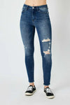 Judy Blue Dakota High-Rise Distressed Skinny Jeans — product view 1