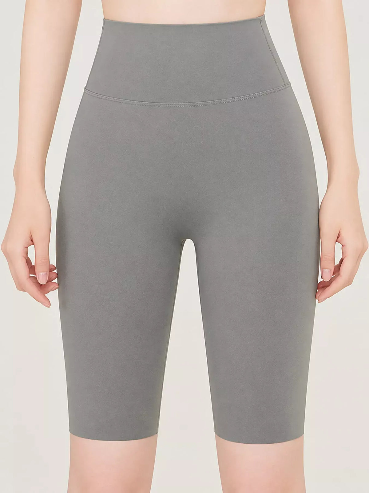 Women's High-Waisted Seamless Compression Shorts – Regular & Plus Sizes — photo 26