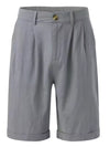 Gallery Pleated Tailored Shorts — color or detail view 6