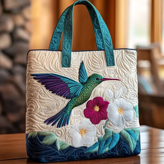 Women's Trendy Printed Tote & Shoulder Bag - Canvas Lined Oxford Cloth