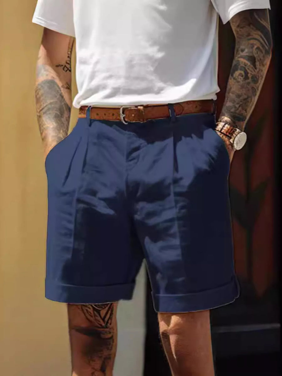 Gallery Pleated Tailored Shorts