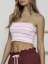 Celeste Striped Tube Top — product view 3
