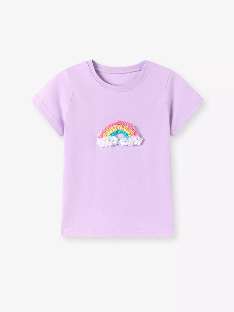 Little Orbit Rainbow Short-Sleeve T-Shirt