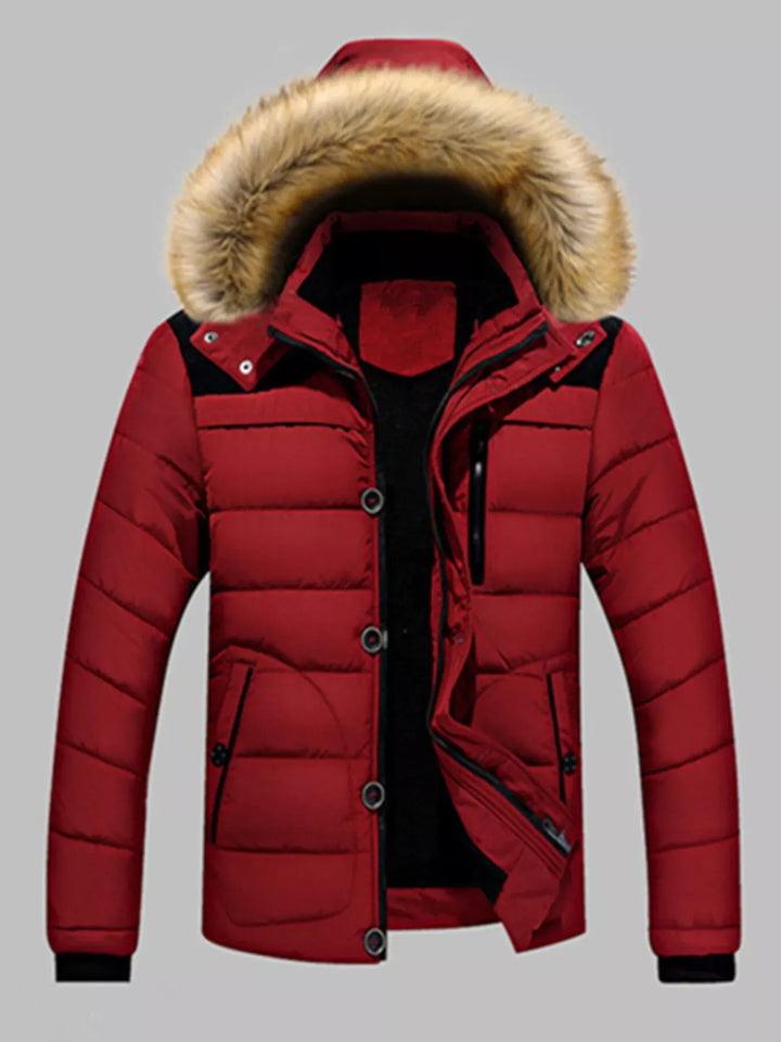 Men's Padded Hooded Puffer Jacket