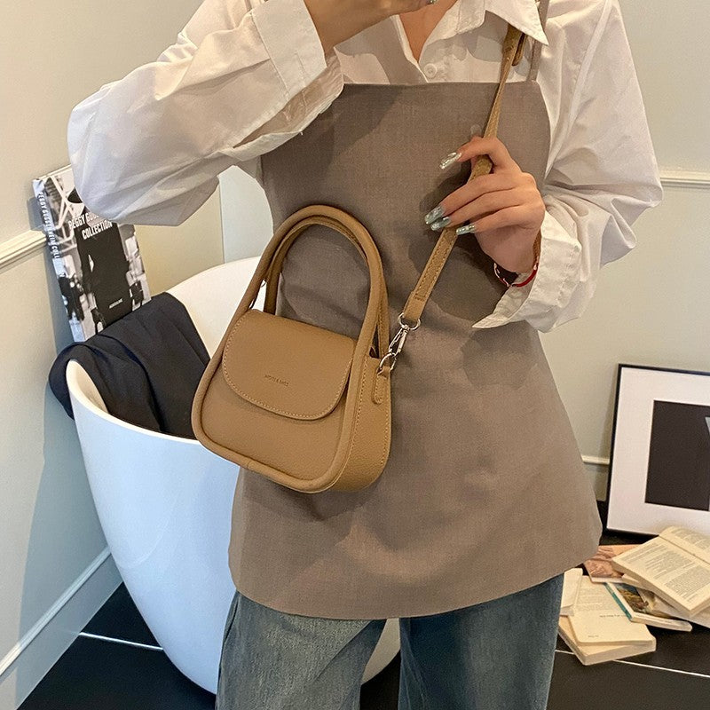 Women's PU Leather Crossbody Handbag | Lightweight Minimalist Shoulder Bag