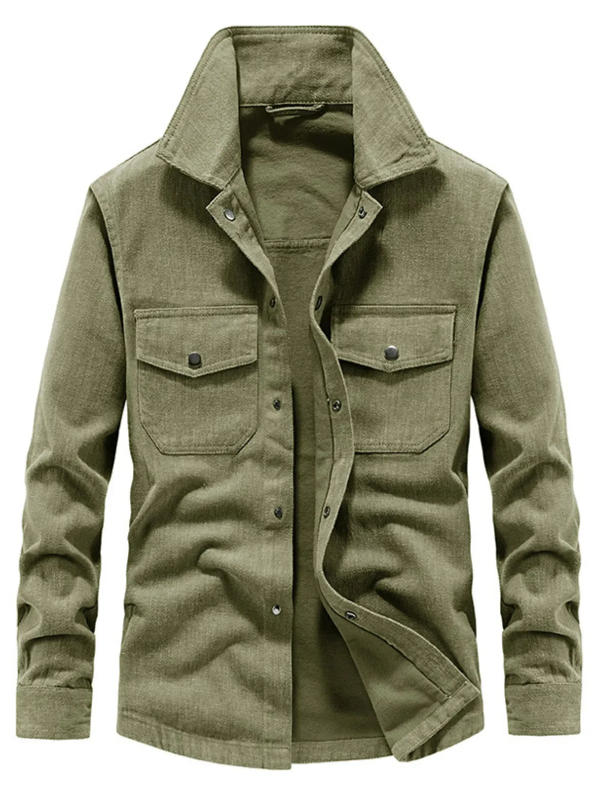 Men's Dual Chest-Pocket Shacket — photo 2