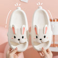 Kids & Women's Cute Rabbit Slippers | Breathable Non-Slip EVA Flip-Flops