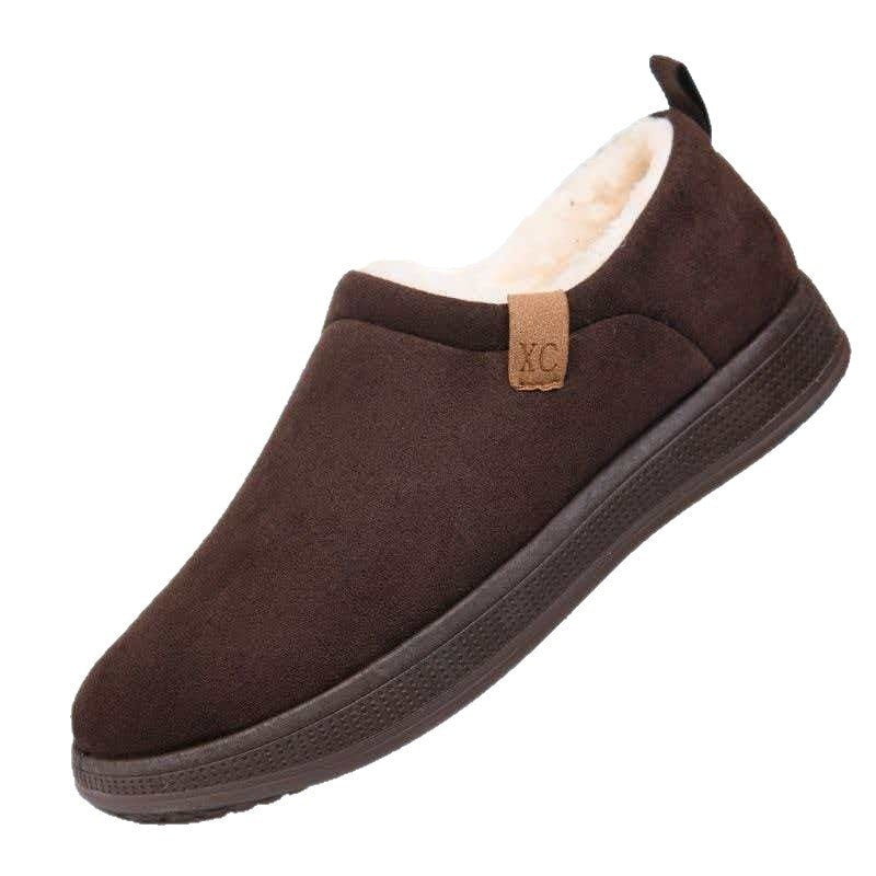 Men's Winter Snow Boots With Fleece Lining