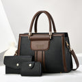 Women's Versatile Summer Tote Bag – Multi-Pocket PU Leather Crossbody Set
